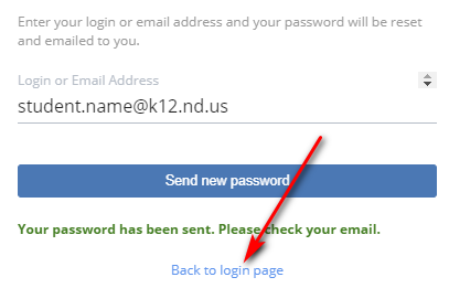 "Forgot Password Step 4"